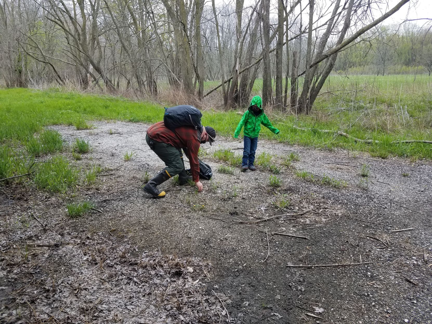 Family works together